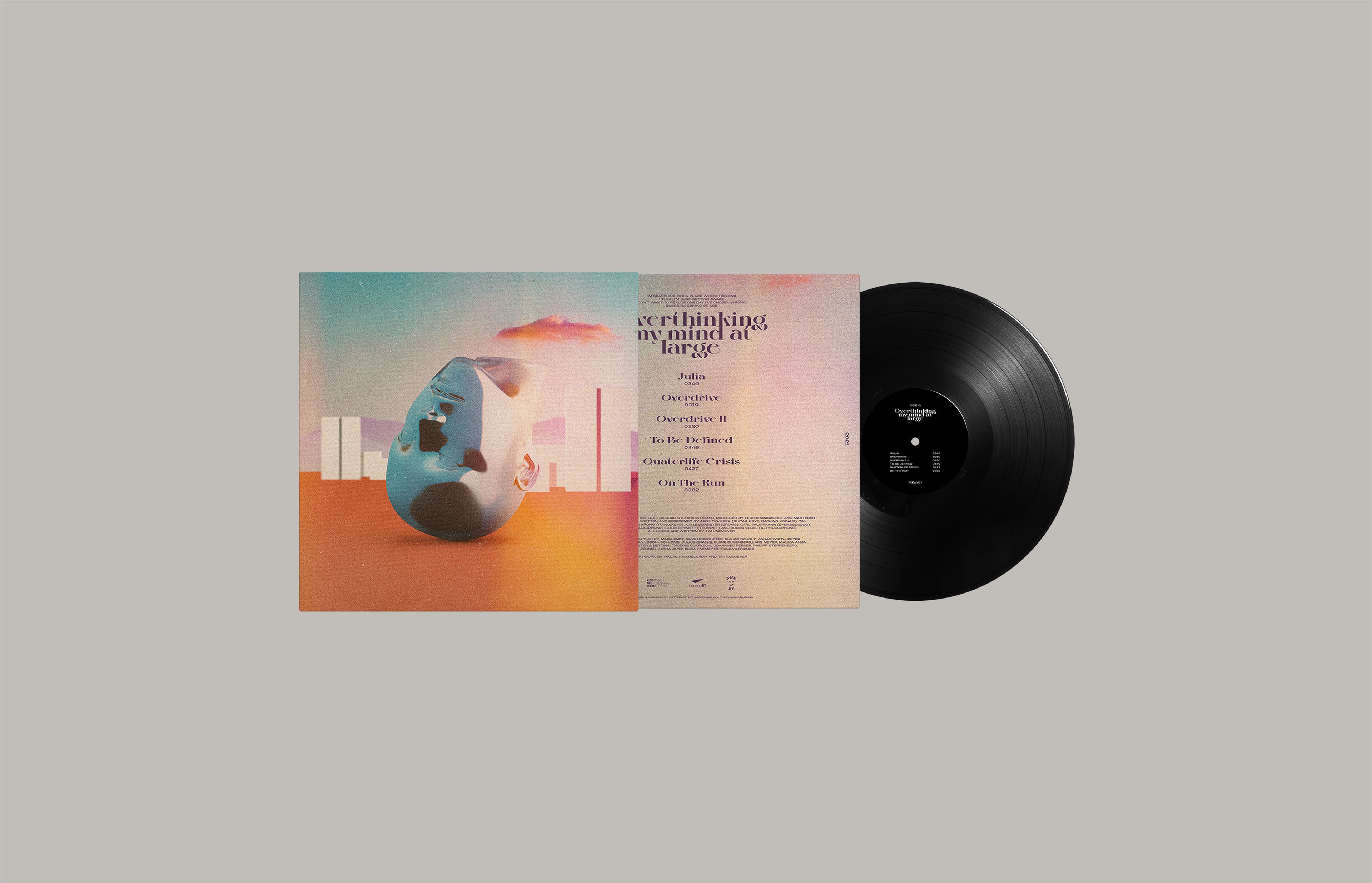 vinyl plus inside from overthinking my mind at large