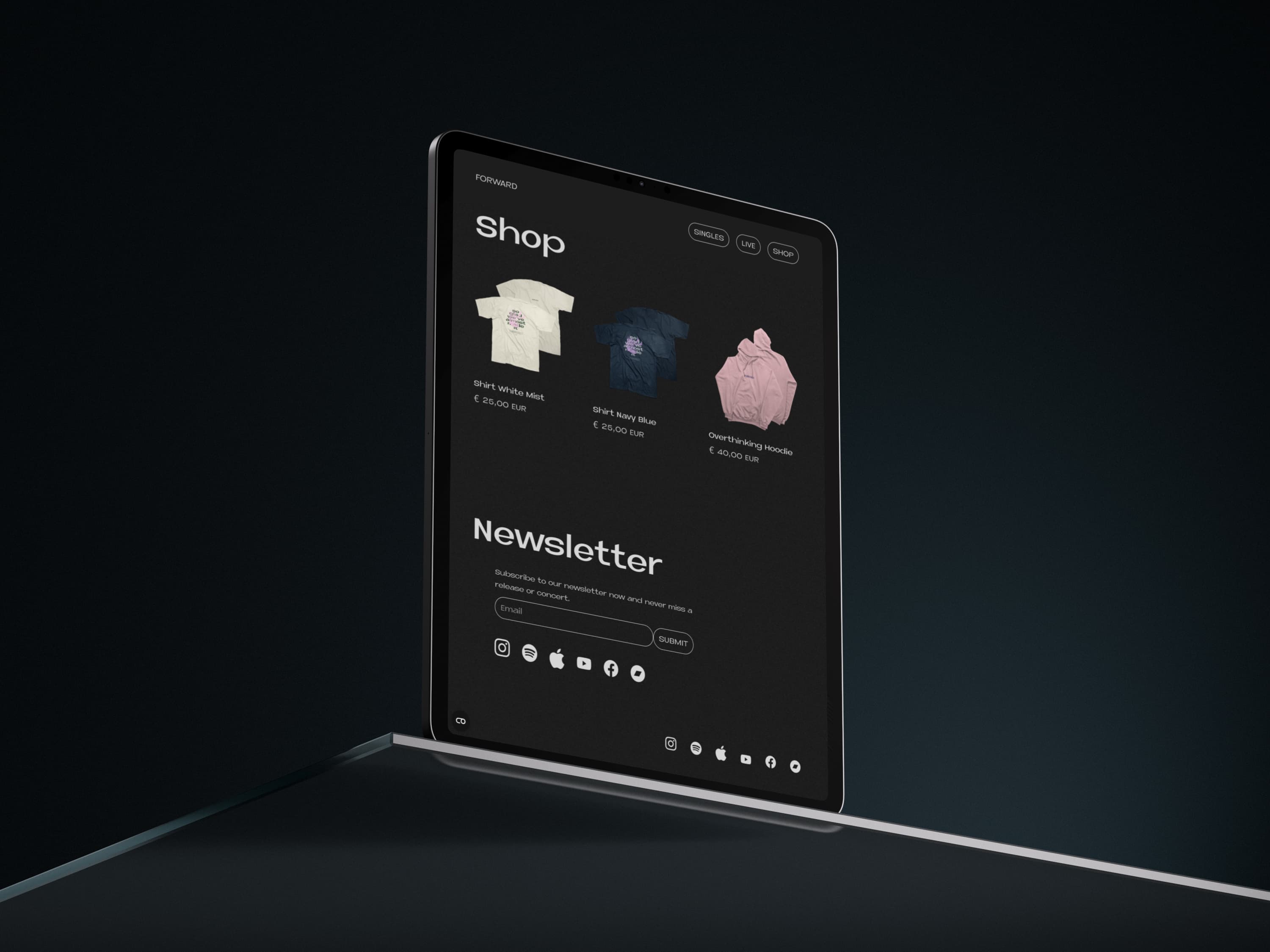 iPad shop
